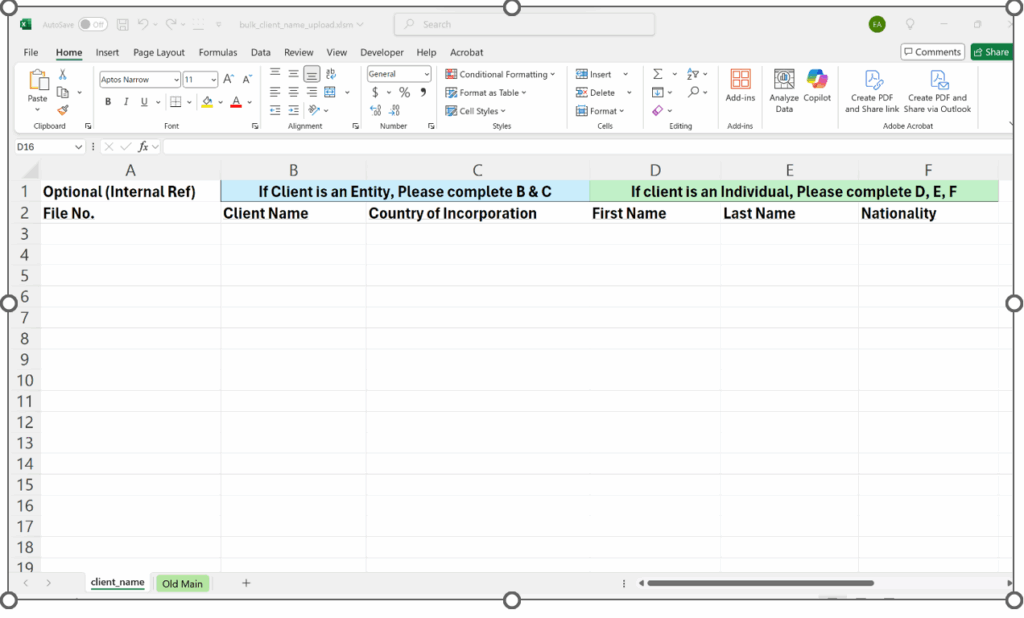 AP4.0 - Understanding the File Layout for Adding Clients