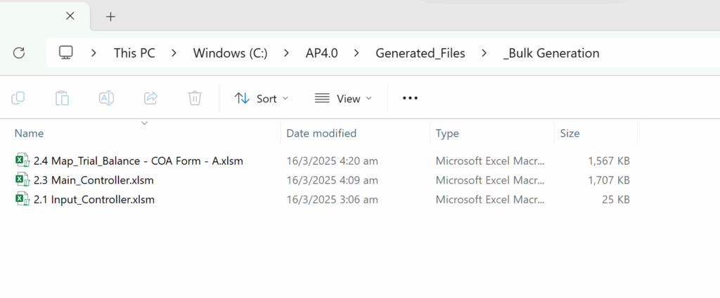 AP4.0 Locating the COA Mapping Form
