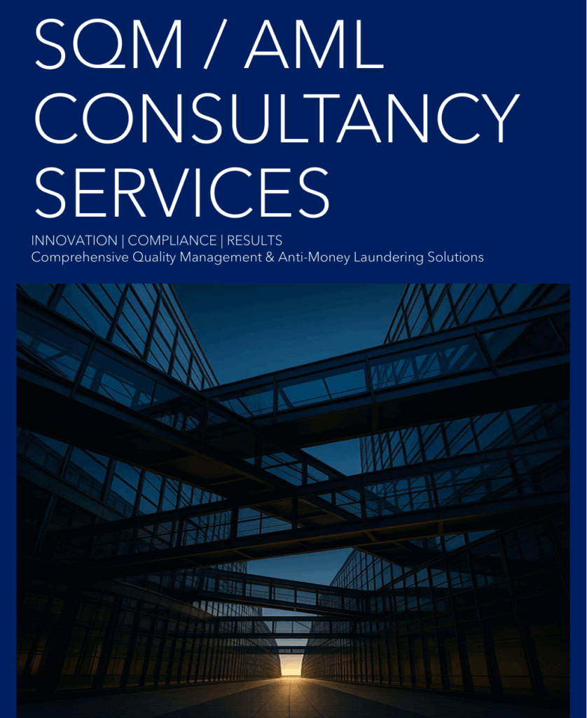 SQM & AML Consultancy Services Cover
