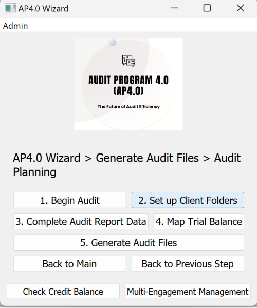 AP4.0 Set up Client Folders