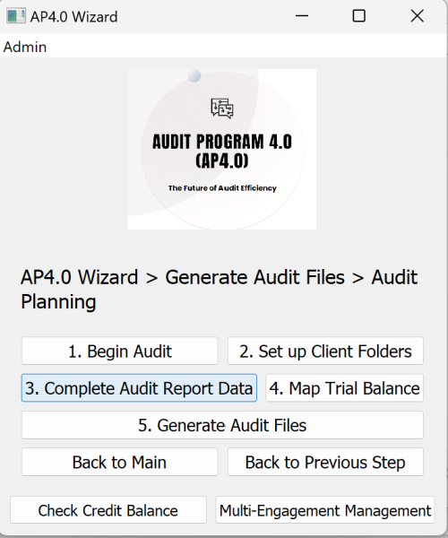 AP4.0 - Complete Audit Report Data